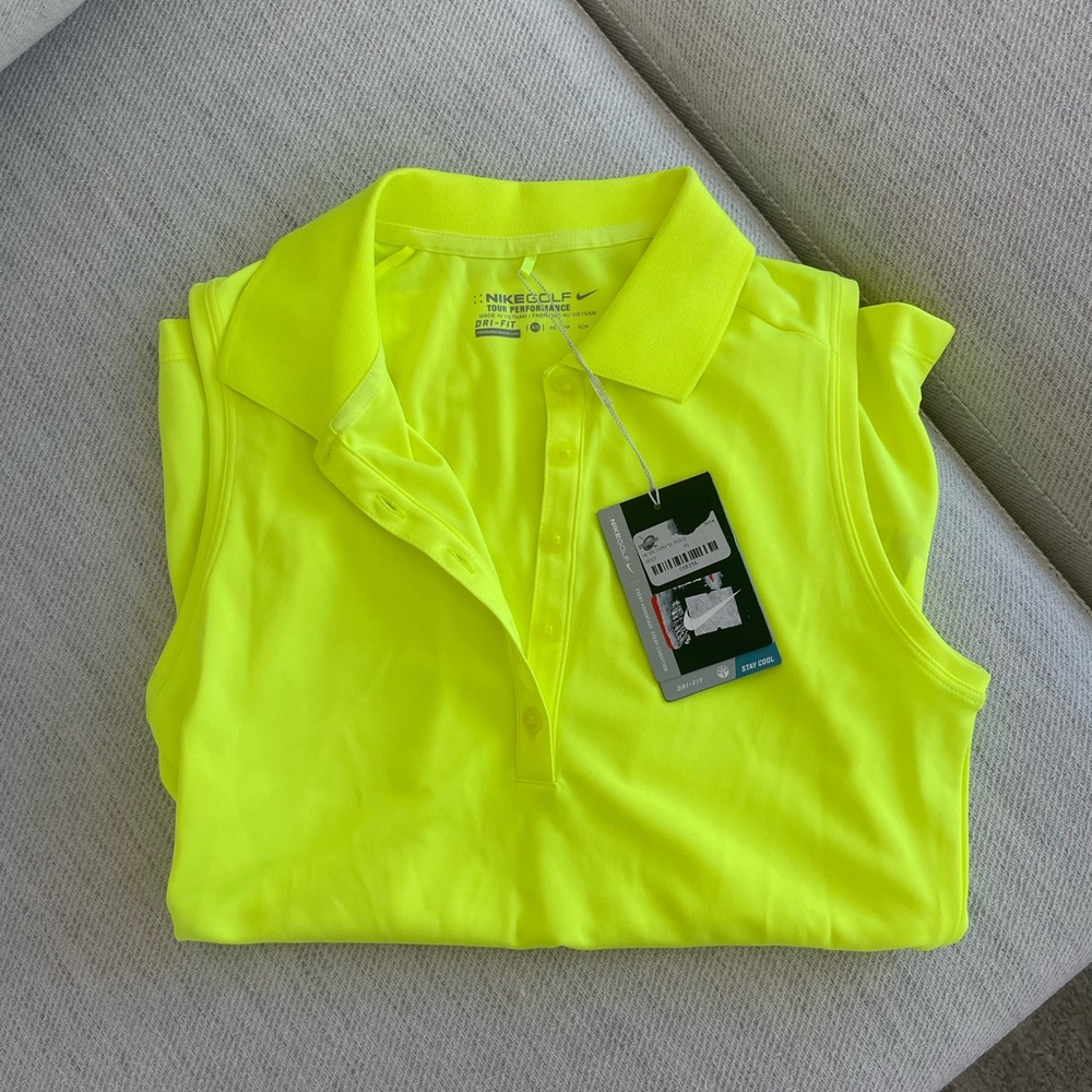 Nike golf polo tank